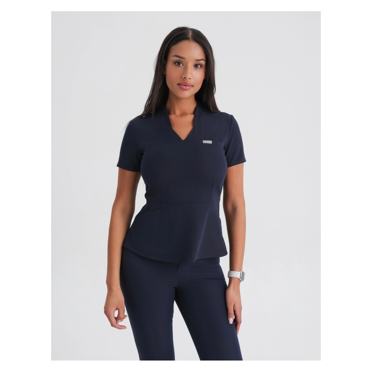 Bluza medyczna męska XXL granatowa